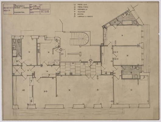 Appartamento Brioschi in via Carducci, Milano