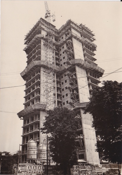 Torre al Parco in costruzione