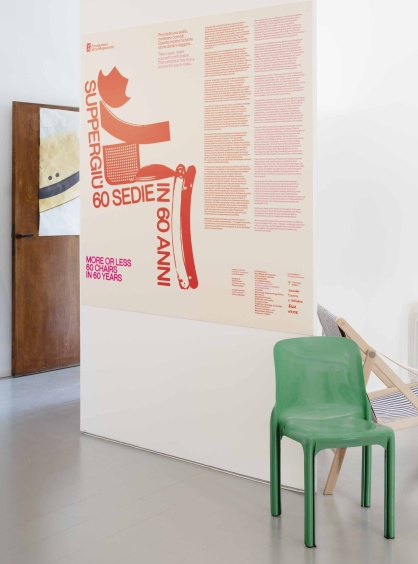 More or less 60 chairs in 60 years. Studio museum exhibition