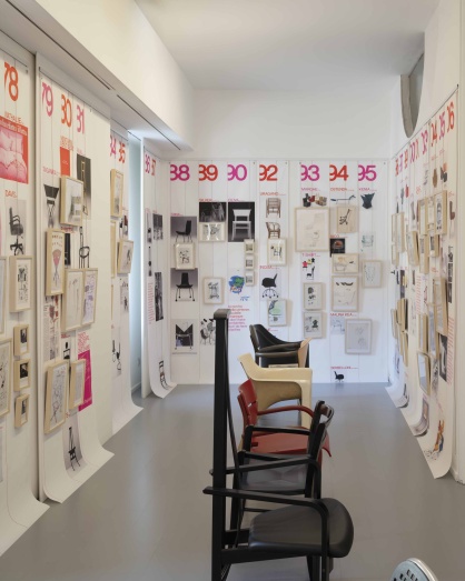 More or less 60 chairs in 60 years. Studio museum exhibition