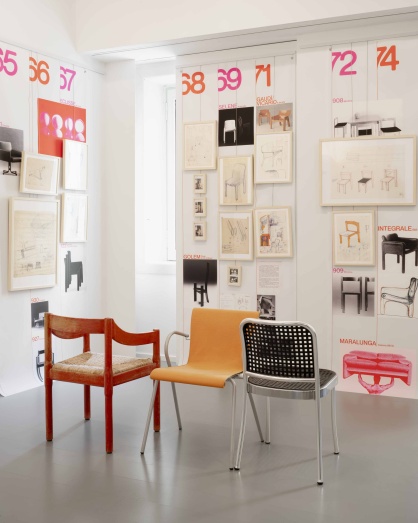 More or less 60 chairs in 60 years. Studio museum exhibition