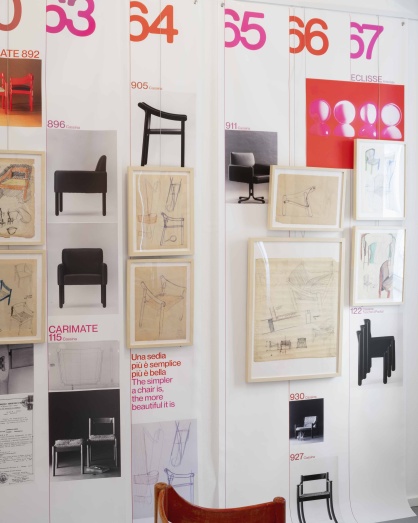 More or less 60 chairs in 60 years. Studio museum exhibition