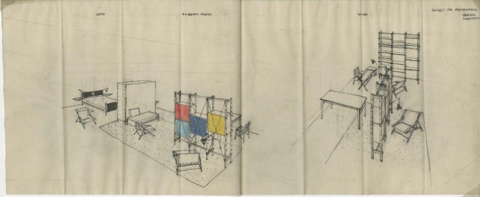 Sezione “Casa per professionista”, mostra R.I.M.A, Milano